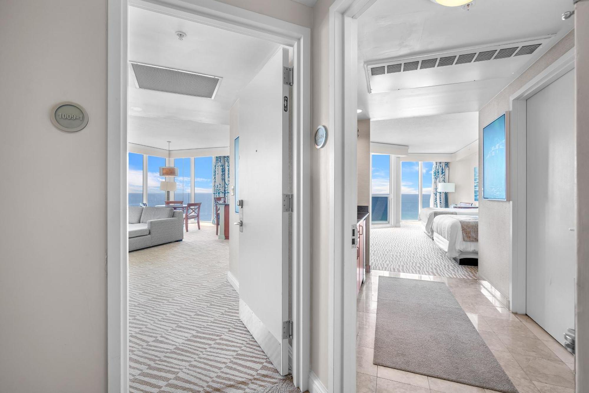 Trump Intl 2 Bedroom Apartment 1600 Sqf Ocean Front ไมอามีบีช ภายนอก รูปภาพ